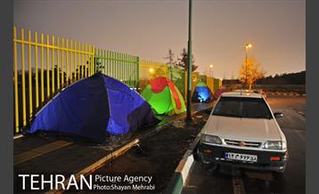 هواداران شب قبل از شهرآورد ۸۴ 9