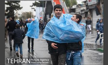 راه پیمایی مردم تهران در روز اربعین  24