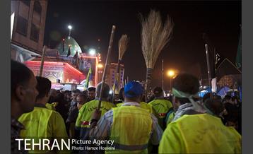 ارائه خدمات نیرو های خادم الحسین (ع) در کربلا 15