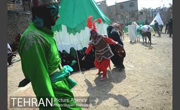 تعزیه ظهر عاشورا در حسینه نهاوندیان 18