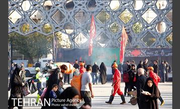 خدمات شهرداری تهران در مراسم پیاده روی جاماندگان حسینی (ع) 18
