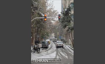 بارش نخستین برف پاییزی تهران 41