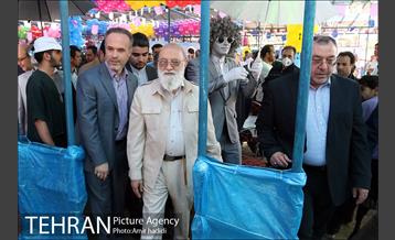 بازدید رییس شورای اسلامی شهر تهران و مدیر عامل سازمان میادین شهرداری تهران از مراکز عرضه بهداشتی دام 14