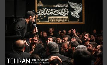 عزادارای ایام فاطمیه در هیئت ریحانة الحسین 7