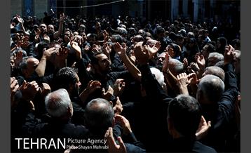 عزاداری تاسوعا در حرم شاه عبدالعظیم حسنی (ع) 7