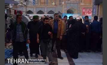 بازدید شهردار تهران از اسکان کارکنان شهرداری تهران در نجف 2