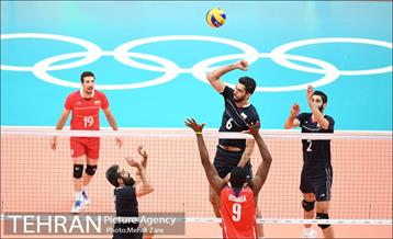 دیدار والیبال ایران و کوبا در المپیک ریو 26