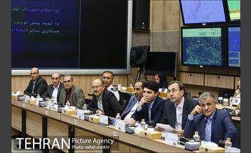 نشست فصلی ستاد مدیریت بحران شهر تهران  21