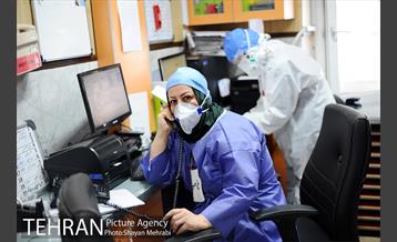 بخش بیماران کرونایی بیمارستان بوعلی 21