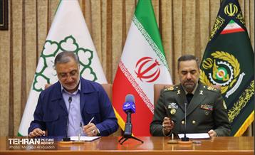 امضای تفاهم‌نامه‌ همکاری شهرداری تهران و وزارت دفاع 23