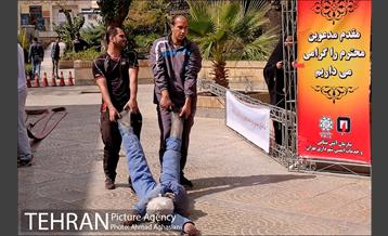 مسابقات عملیاتی ورزشی آتش نشانان تهران 19