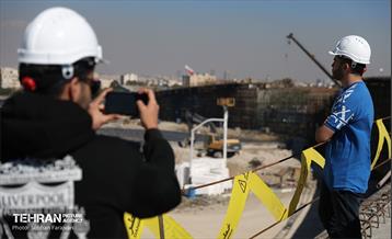 بازدید دانشجویان از پروژه میدان فتح 4