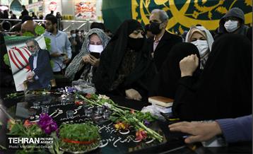 لحظه سال تحویل در حرم امام زاده صالح(ع) 37