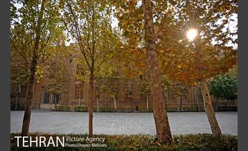 پاییز میدان مشق (سر در باغ ملی) 3