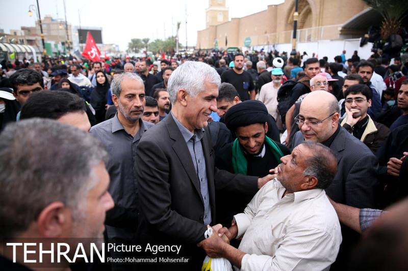 حضور سیدمحمدعلی افشانی شهردار تهران در کوفه 16