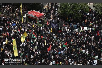تشییع پیکر شهید اسماعیل هنیه 16