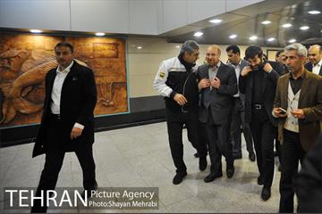 افتتاح "ایوان انتظار" با حضور شهردار تهران 8