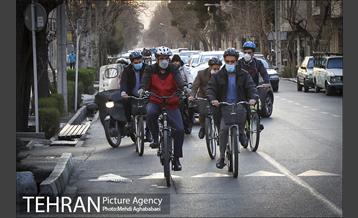 پویش سه شنبه های بدون خودرو در منطقه 8