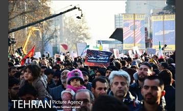 آیین تشییع «سردار قاسم سلیمانی» -3 2