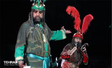 مراسم تعزیه خوانی شب عاشورا 20
