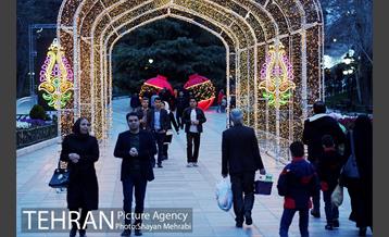 جشن نور در بوستان ملت 7