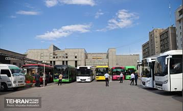 بازدید اعضای شورا از اتوبوس‌های تولید داخل 16