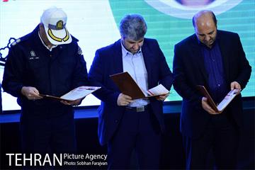 آیین تجلیل از رانندگان نمونه شرکت خودرو سرویس شهر 24
