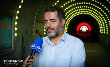 افتتاح بزرگترین تونل نقش و نور کشور در بوستان نهج‌البلاغه 5