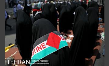 تجمع دانشجویی و مردمی در حمایت از مردم فلسطین 14