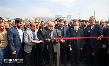 آیین افتتاح تقاطع غیر همسطح شهید آوینی 4