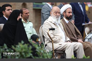 آئین بازگشایی مدرسه البرز 48