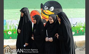 آیین برگزاری انتخابات شهردار مدرسه با حضور شهردار تهران 40