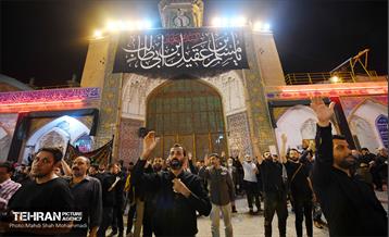 مراسم عزاداری مسلمیه در حرم حضرت عبدالعظیم (ع)
