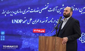 رونمایی از ماشین آلات سازمان مدیریت پسماند 27