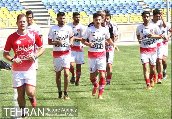 تمرین تیم فوتبال پرسپولیس 5
