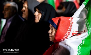 اجتماع تهرانی‌ها در حمایت از رهبری و نیروهای مسلح