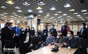 بازدید اعضا شورا شهر تهران از سازمان مدیریت بحران  10