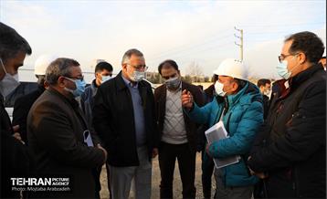 بازدید شهردار تهران از منطقه 22
