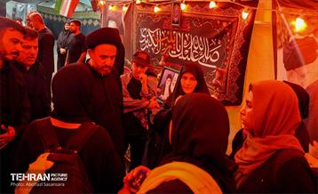 خدمت‌رسانی خادمان شهرداری منطقه 8 در قرارگاه زینبیه(س) (6)