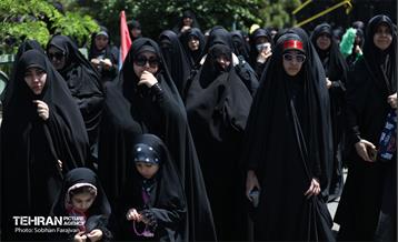 اجتماع صادقیون در میدان صادقیه تهران 7