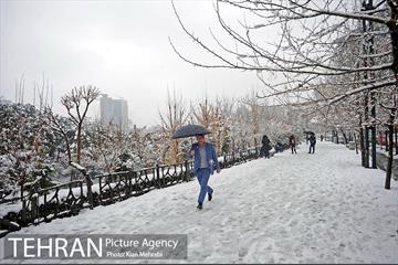 بارش برف زمستانی در تهران 21
