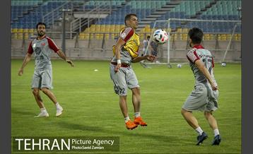 تمرین تیم فوتبال پرسپولیس تهران 19