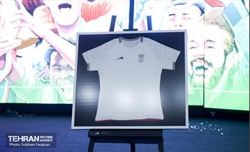 مراسم رونمایی از پیراهن تیم ملی فوتبال 25