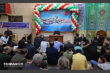 قرار خدمت؛ دیدار مردمی شهردار تهران در مسجد جامع باغ فیض 2
