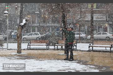 روز برفی در منطقه 8