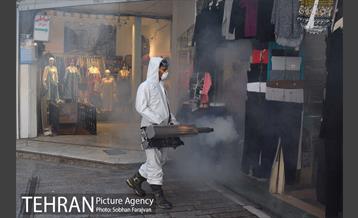 ضدعفونی و پاکسازی بازار تجریش-2 33