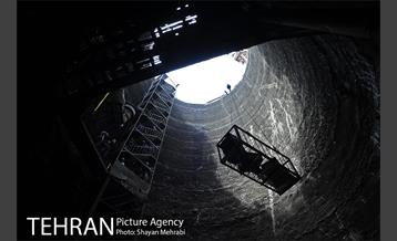 مراسم ورود ماشین حفاری(TBM) به ایستگاه مترو امیرکبیر در خط 6 متروی تهران 6