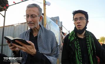 پیاده‌روی زائرین اربعین حسینی در مسیر نجف به کربلا 31