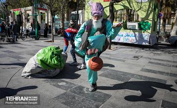 اجرای کارناوال نوروزی لبخند بهار در بازار تهران  26