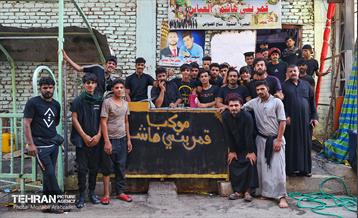 جمع آوری موکب های مردمی در شهر کربلا 13